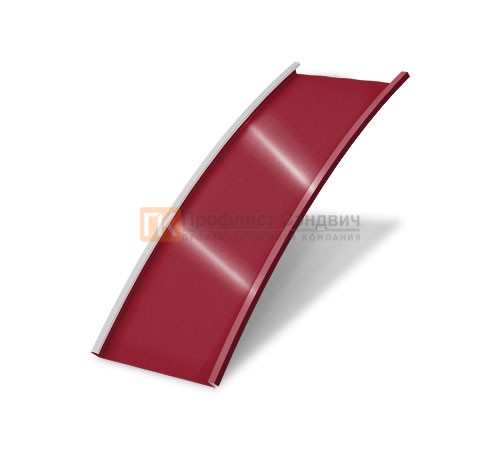 Продольно гнутый фальц гладкий 0,45 RAL 3003 Полиэстер