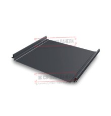 Кликфальц Pro 0,5 Atlas RAL7024 мокрый асфальт с пленкой на замках