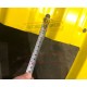 Продольно гнутый профнастил для укрытий конвейеров СС10ПГ-1160, 0,7, нержавеющий