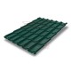 Металлочерепица классик плюс RAL6005 Atlas-0.5