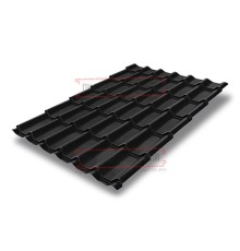 Металлочерепица Классик RAL9005 Rooftop Matte-0,5