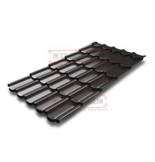 Металлочерепица Квинта плюс 3D RR32 Quarzit-0,5