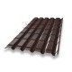 Металлочерепица Квадро профи RAL8017 Quarzit lite-0,5