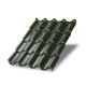 Металлочерепица Монтерроса-S RAL6007 Viking E-0.5