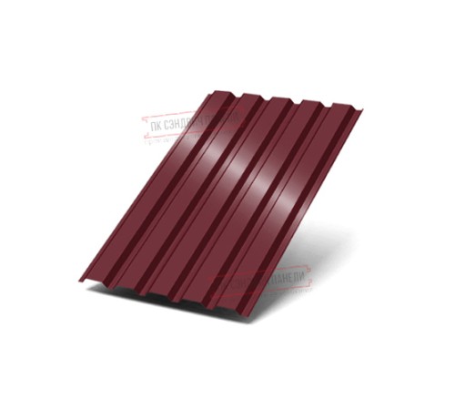 Профнастил МП35-1035 Пурман RAL-3005-0.5