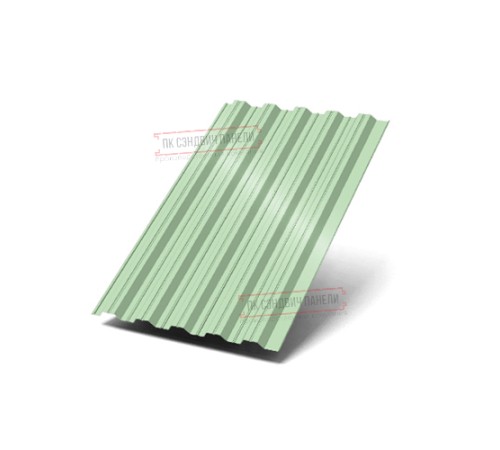 Профнастил НС35-1000 Norman RAL-6019-0.5