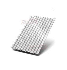 Профилированный лист C21х1000 ECOSTEEL_MA-Беленый Дуб-0.5