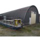 Профнастил H112ПГ-1.1, для бескаркасных ангаров, Полиэстер RAL 7024